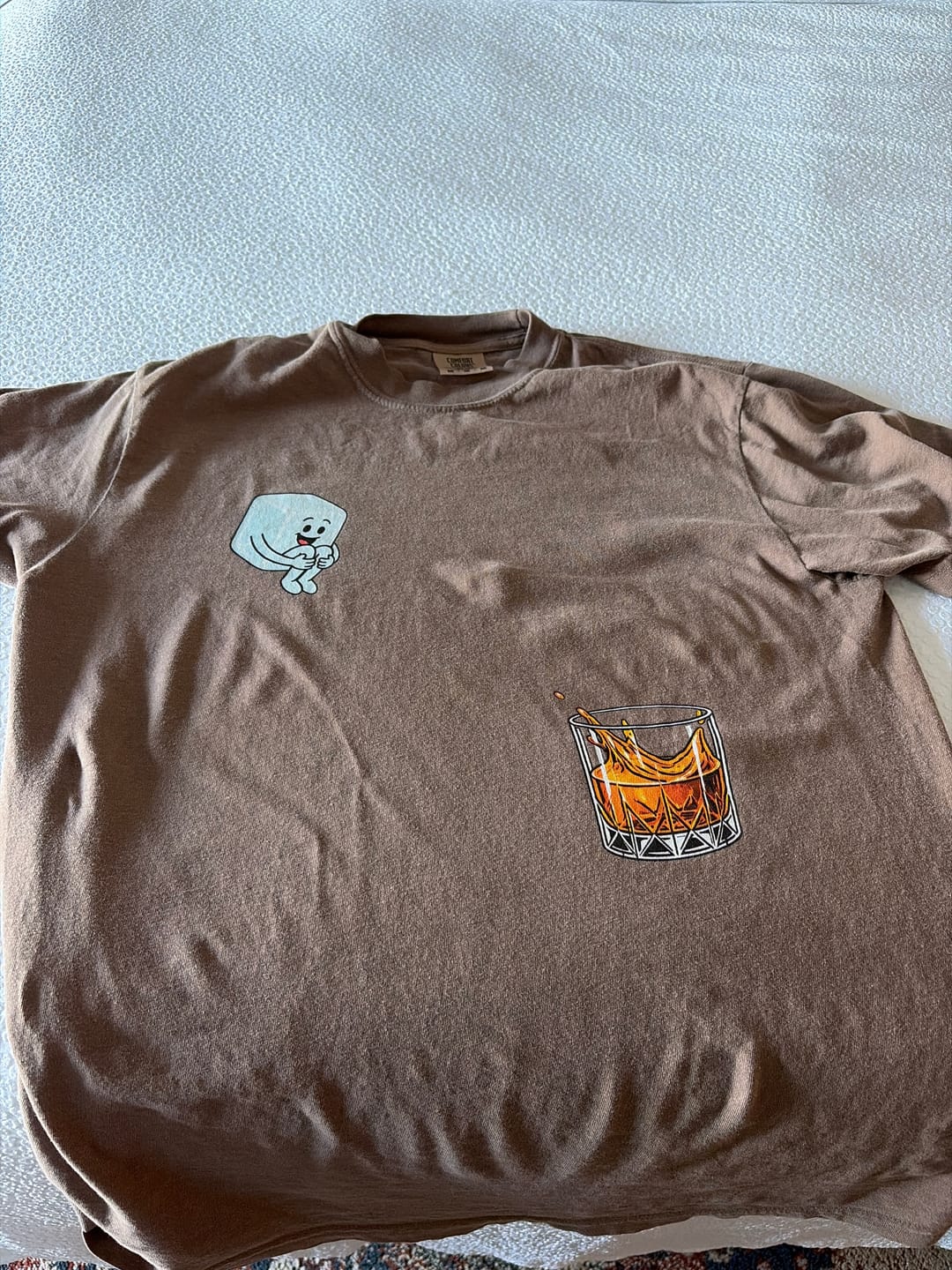 Customer photo review of Bourbon Cannonball — Premium Tee