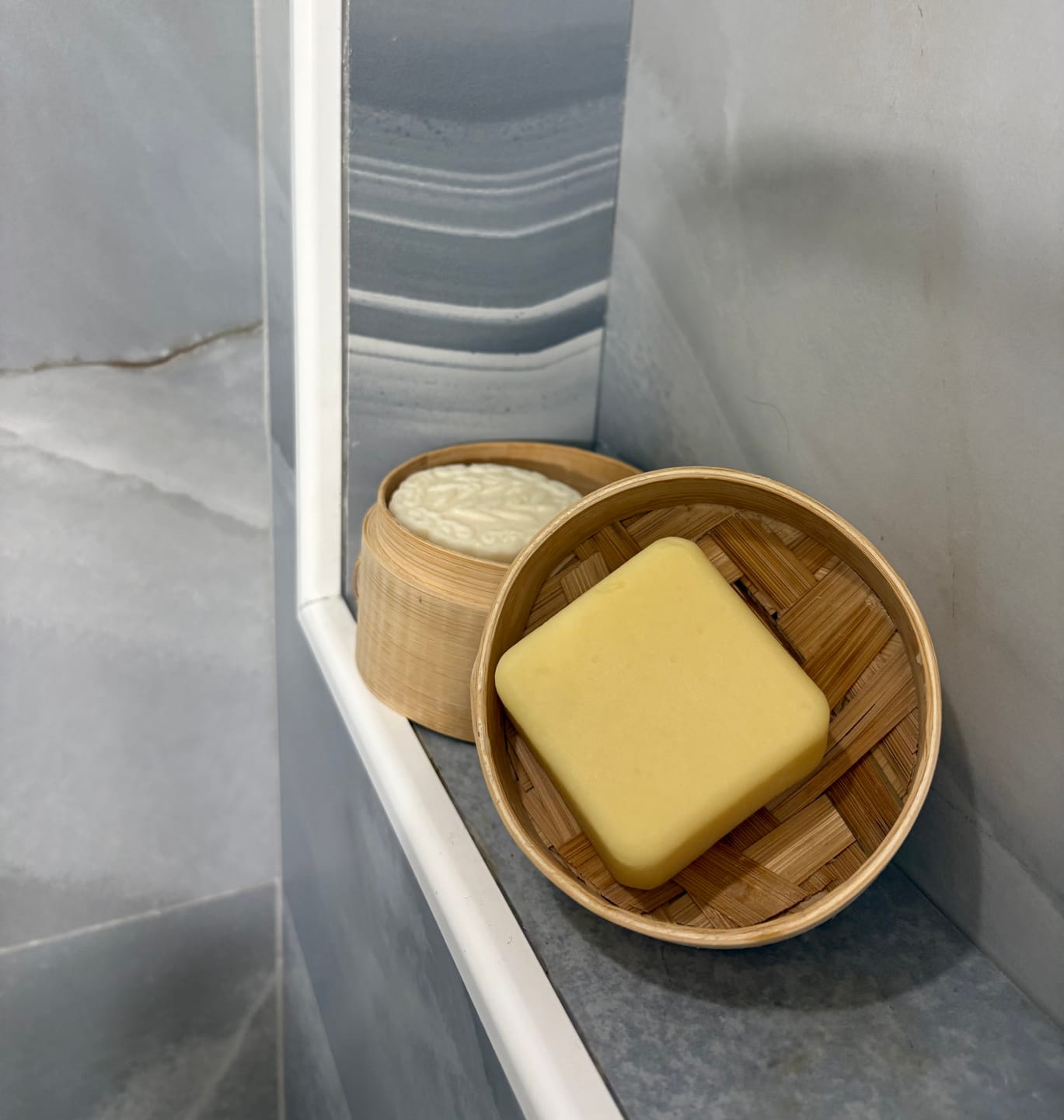 Customer photo review of Tea Tree Shampoo Bar – Oily & Itchy Scalp | VIORI