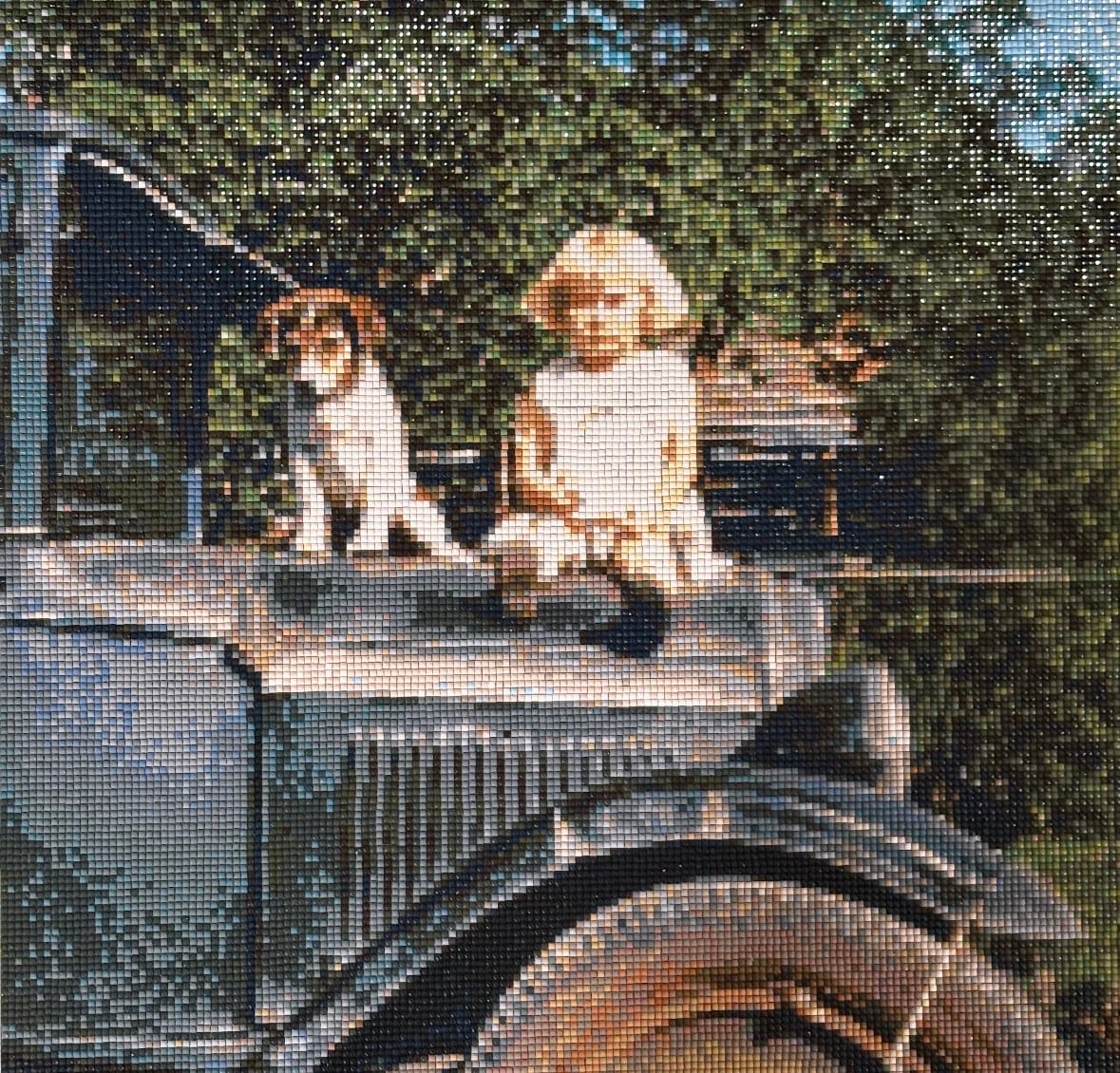 Customer photo review of Diamond Painting - Custom Photo