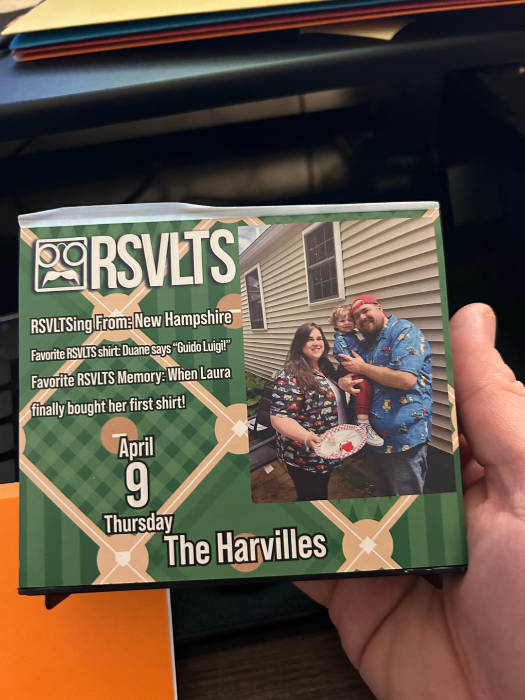 Customer photo review of RSVLTS 2026 Calendar