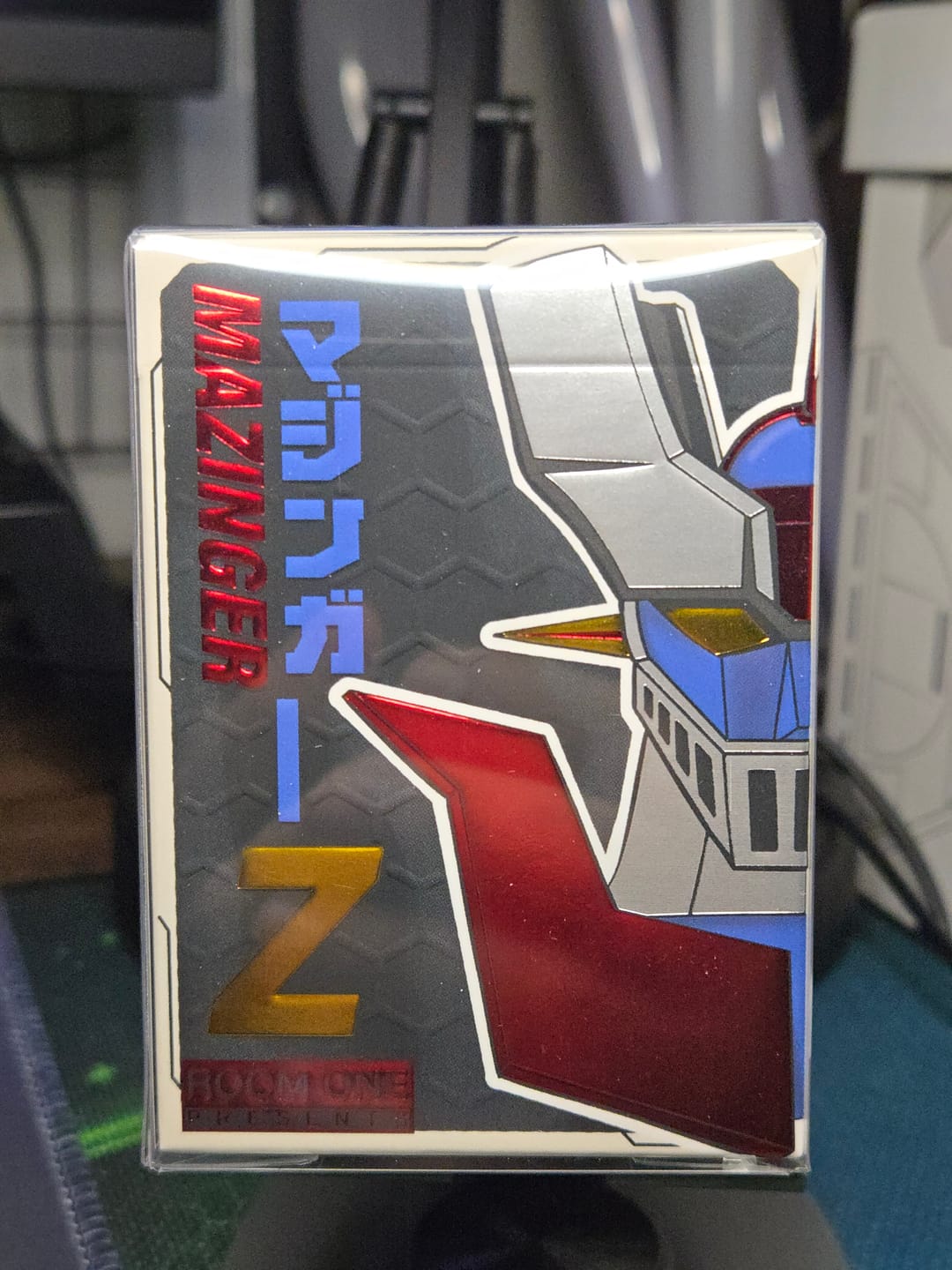 Customer photo review of Mazinger Z Standard Edition Playing Cards