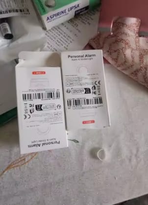 Customer photo review of Alarma de seguridad personal