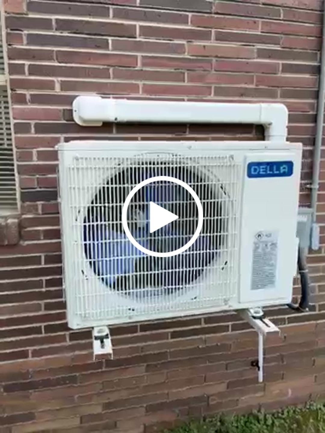 Customer video review of DELLA Serena CloudAir Series 9000 BTU 22 SEER2 Mini Split Heat Pump AC - Up to 400 Sq.Ft.