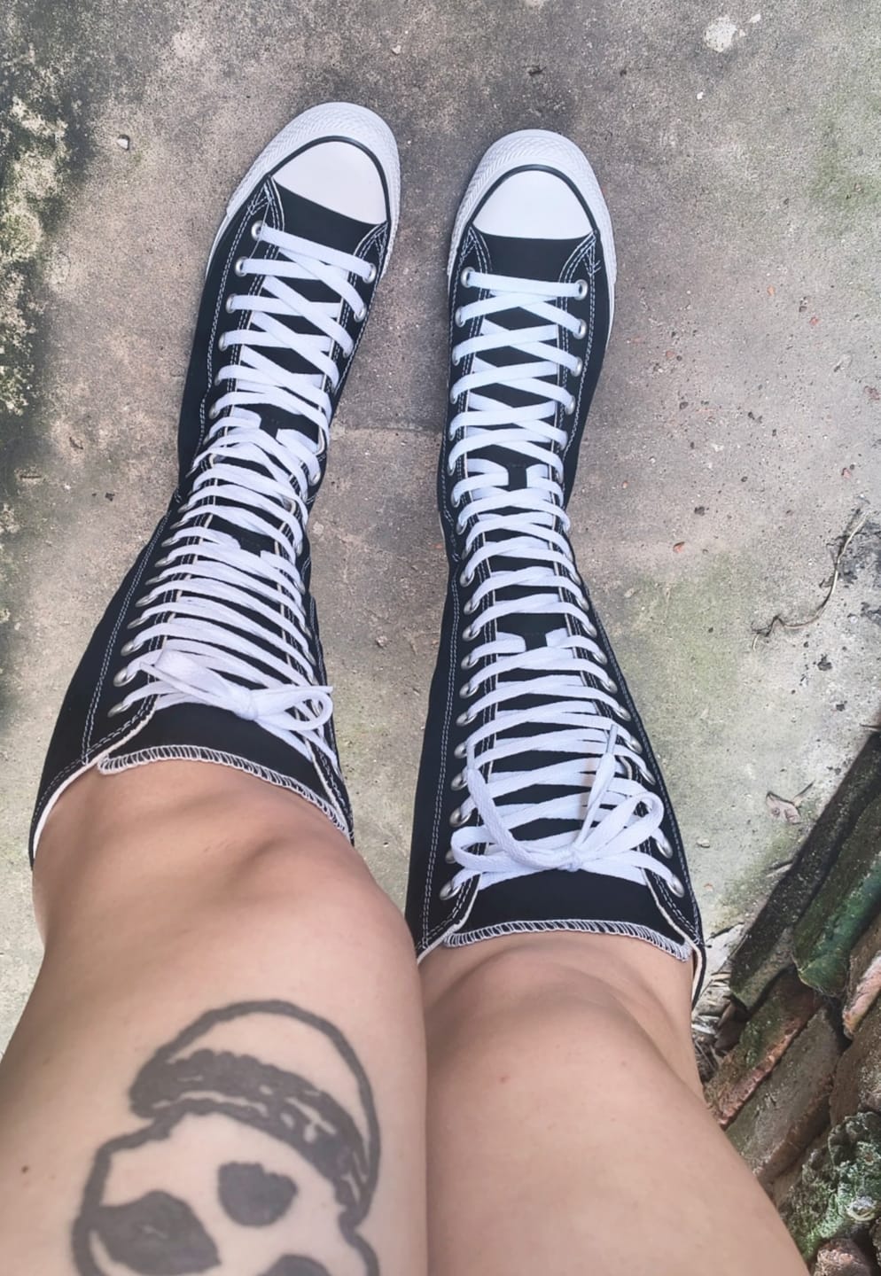 Customer photo review of Zapatillas Converse Chuck Taylor All Star Xx-Hi Bl