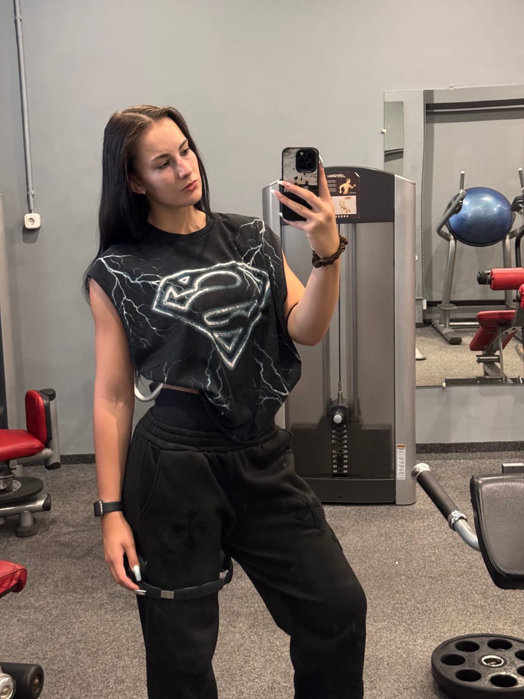 Customer photo review of 3004 - Superman Cut-Offs