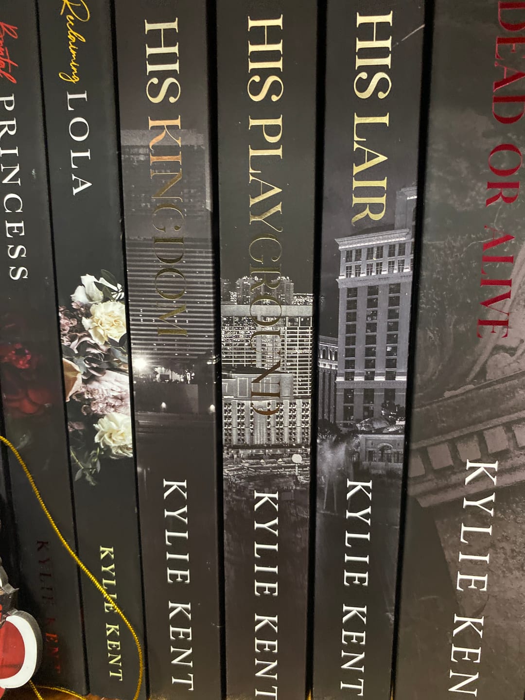 Customer photo review of Owning Vegas Complete Series - set of 3 Special edition paperbacks