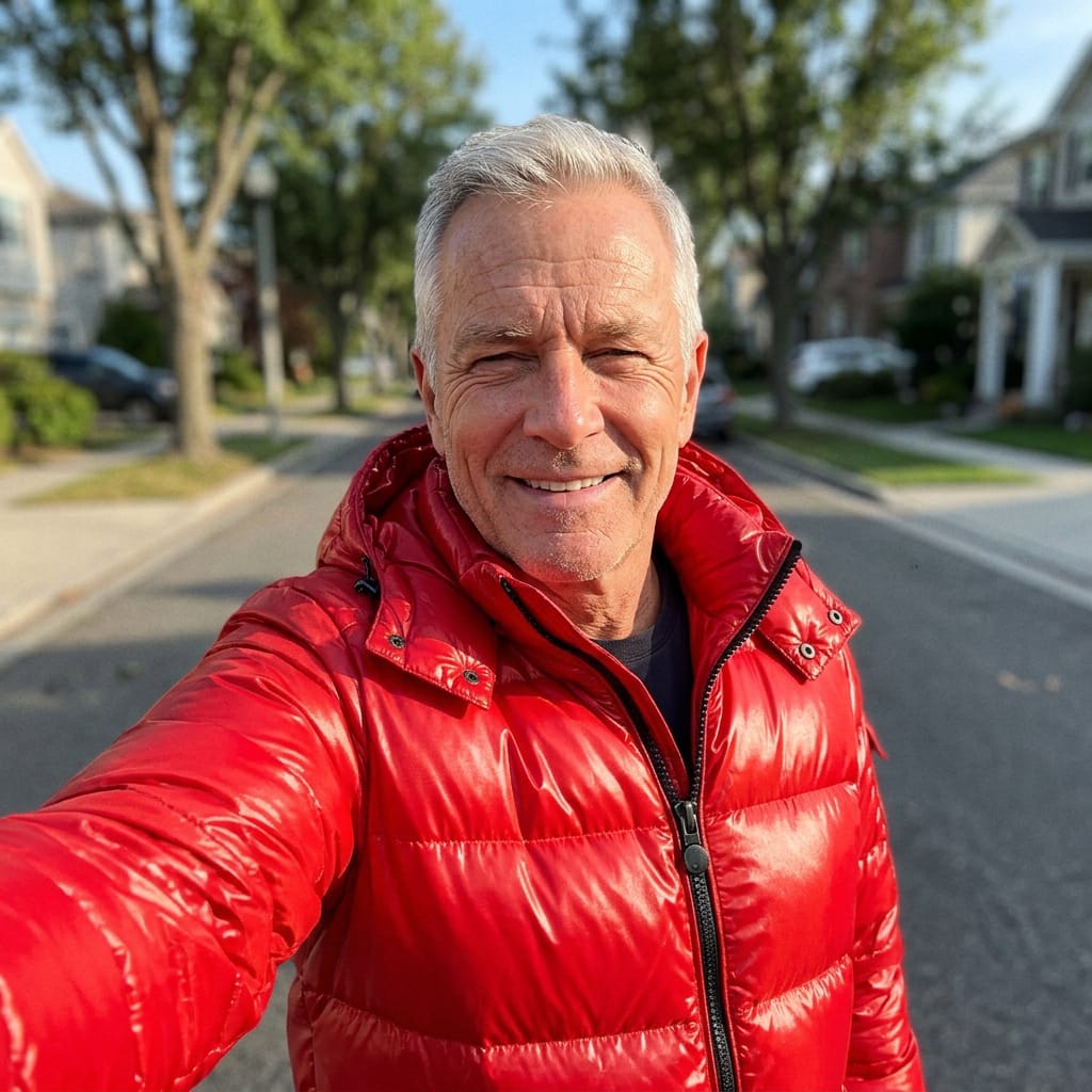 Customer photo review of Wasserdichte Luxus Winterjacke