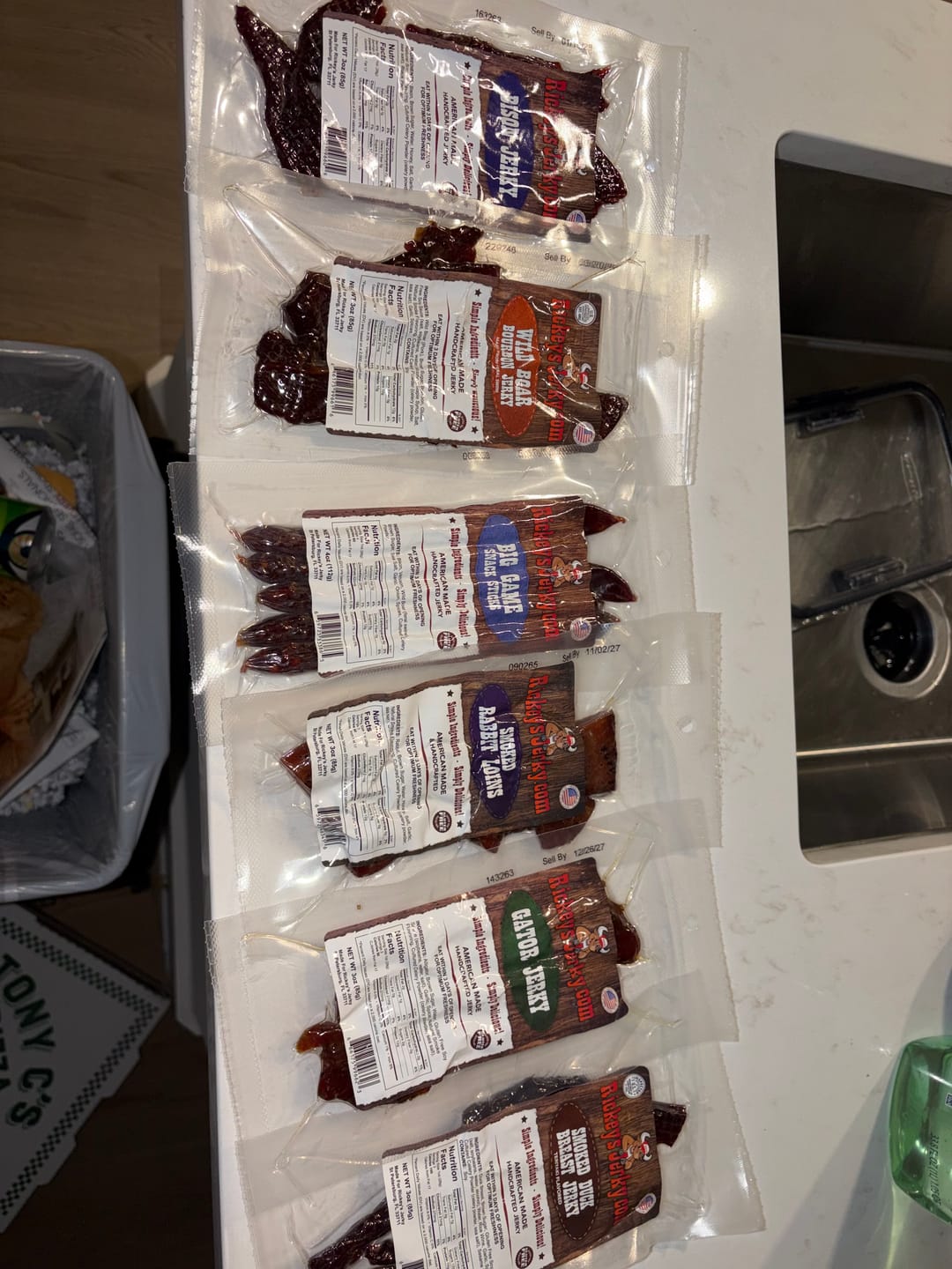 Customer photo review of 6 PACK EXOTICS (you pick the meat)