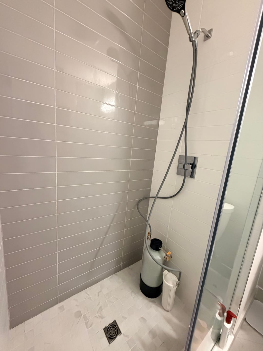 Customer photo review of Shower Water Softener System for Hard Water