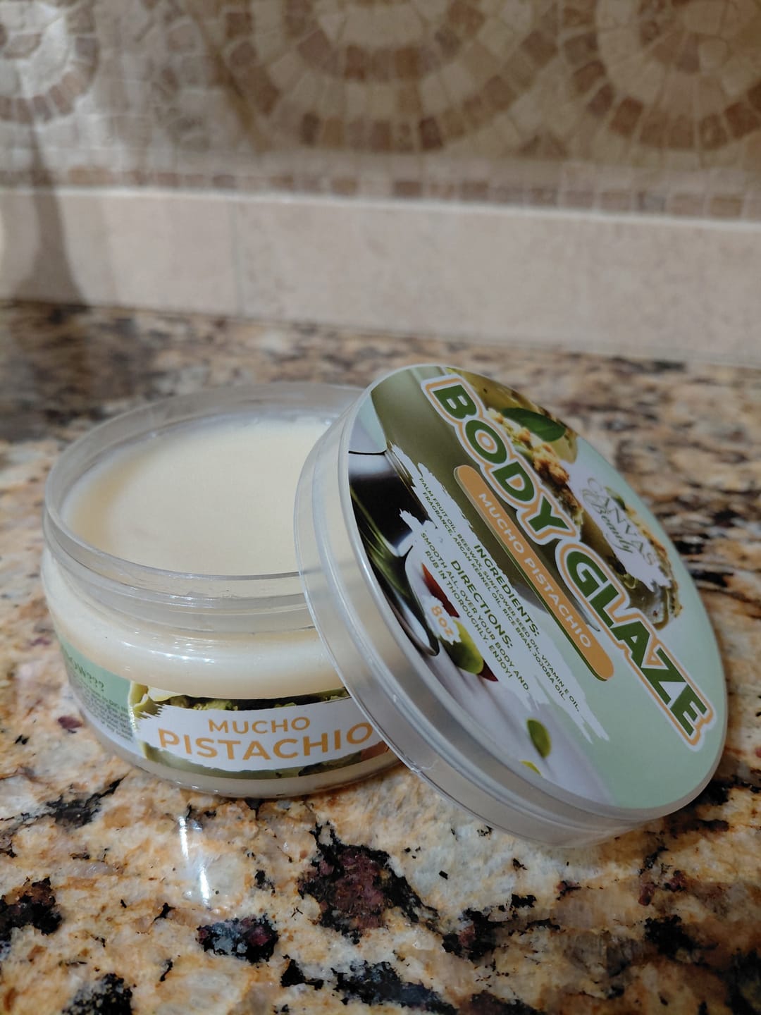 Customer photo review of (NEW) BODY GLAZE: MUCHO PISTACHIO