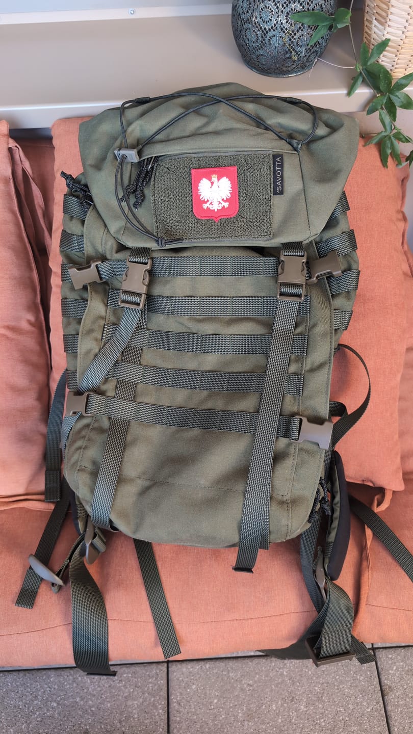 Customer photo review of Kantamus 40L backpack
