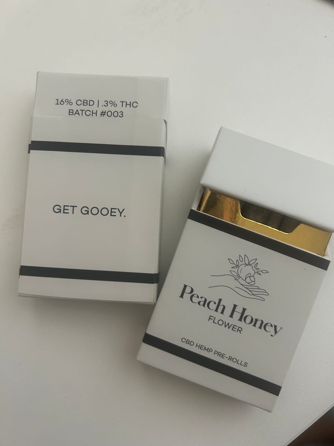 Customer photo review of CBD Pre-Rolls - Original Box