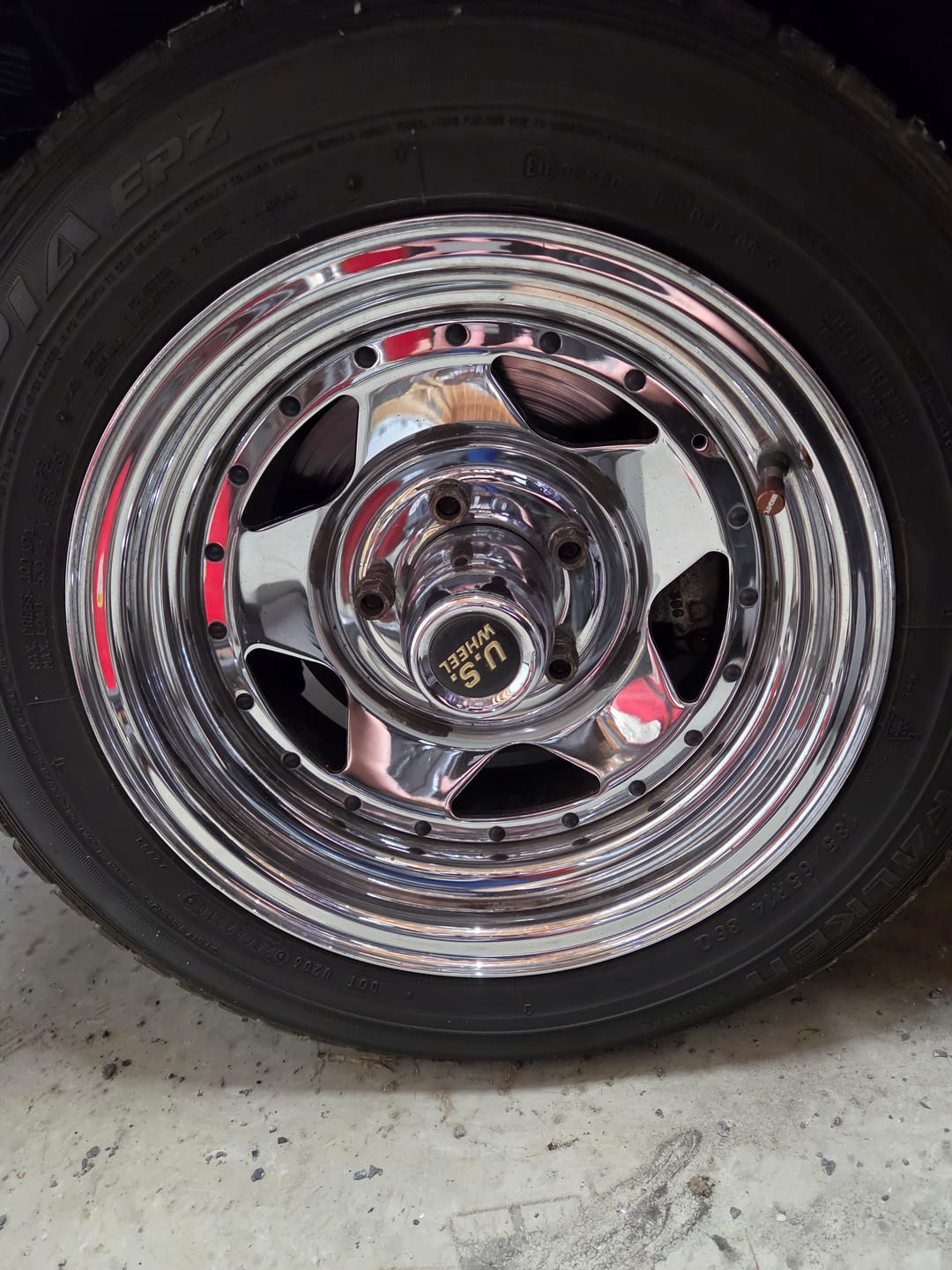 Customer photo review of 80Eighty® Bronze Valve Stem Caps