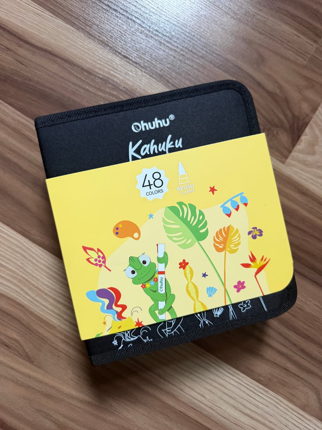 Customer photo review of Ohuhu Kahuku Series Direct-ink Acrylic Paint Markers