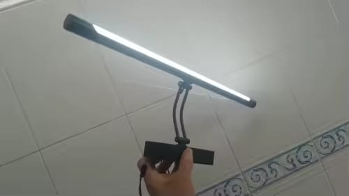 Customer photo review of Arandela Picture Light Bronze LED Quadros Design