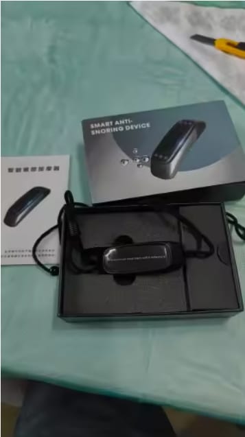 Customer photo review of Dispositivo Inteligente Anti-Ronquidos
