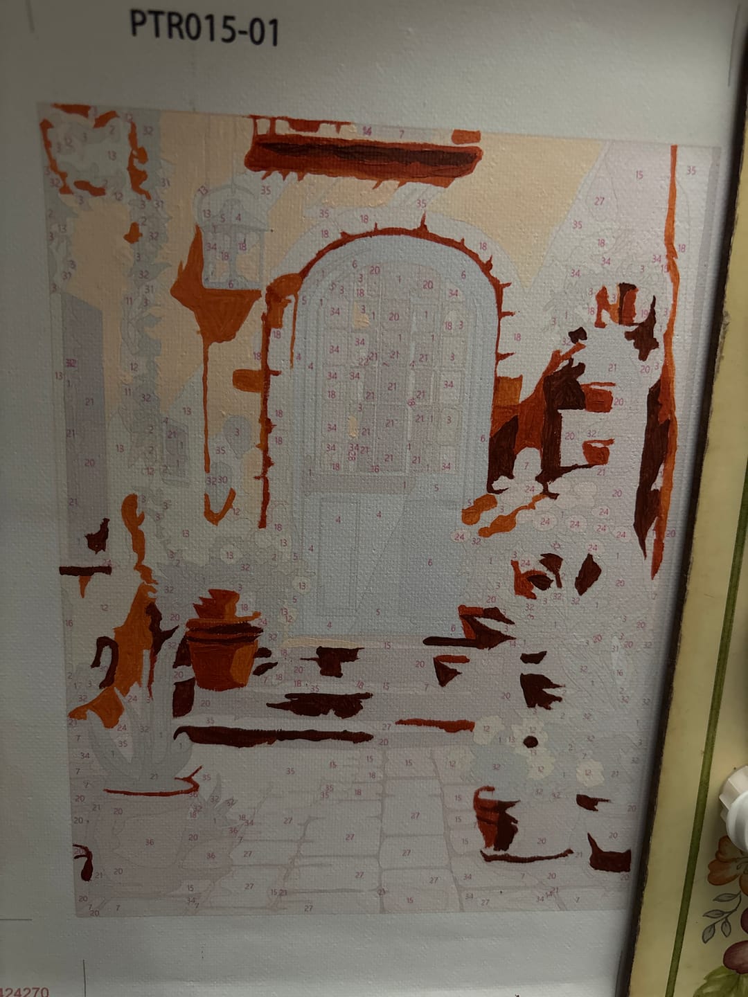 Customer photo review of 6 Mini Paintings - Colorful Doors Set
