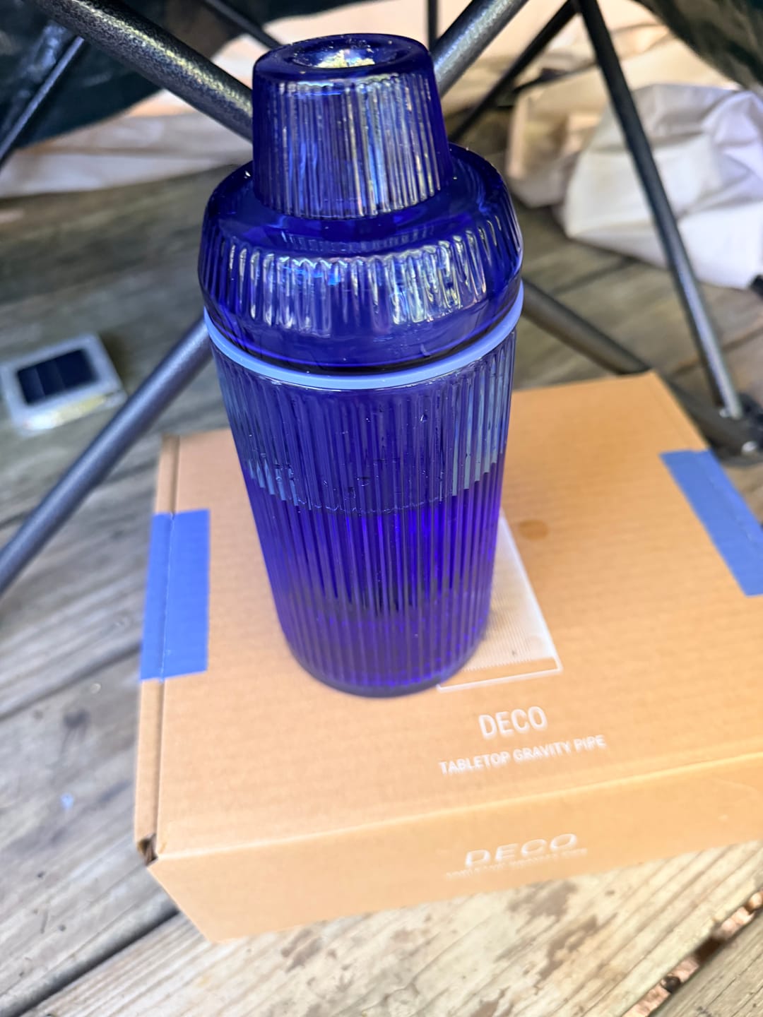 Customer photo review of Deco Gravity Bong