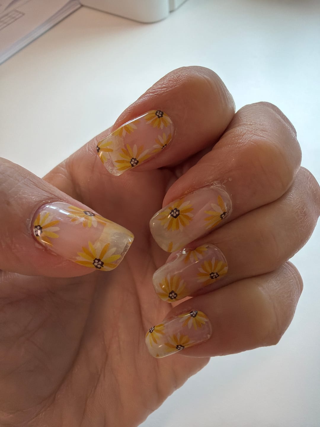 Customer photo review of Diamond Top Coat (6 In 1 + Extension Gel)