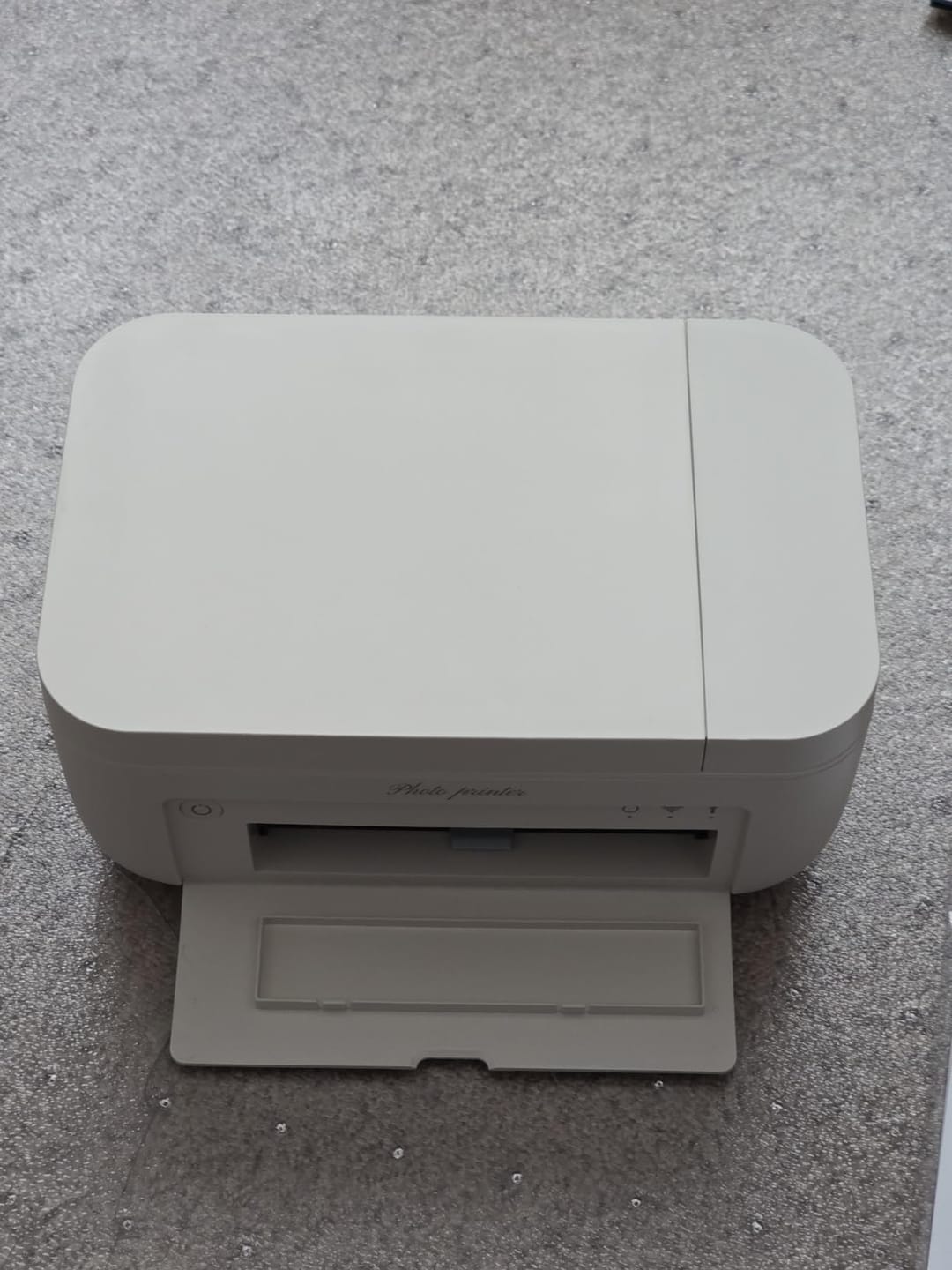 Customer photo review of PortaSnap - Wireless Photo Printer
