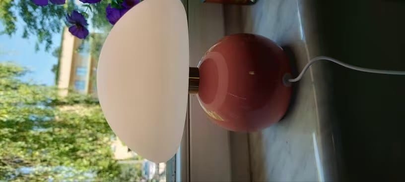 Customer photo review of Bauhaus Pilzlampe Cremeweiß | Elegantes Lichtambiente pur