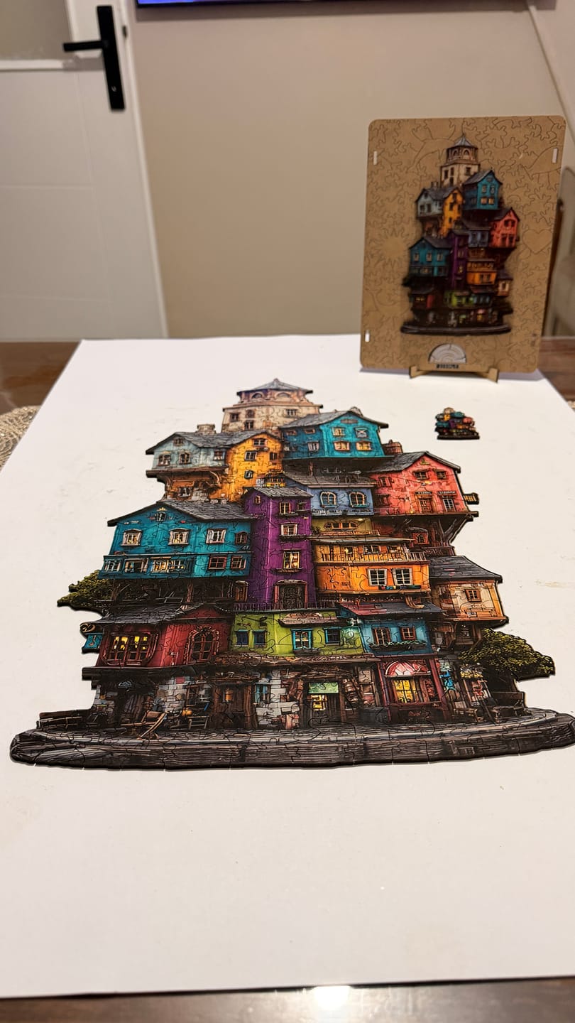 Customer photo review of Ghetto - Ahşap Puzzle