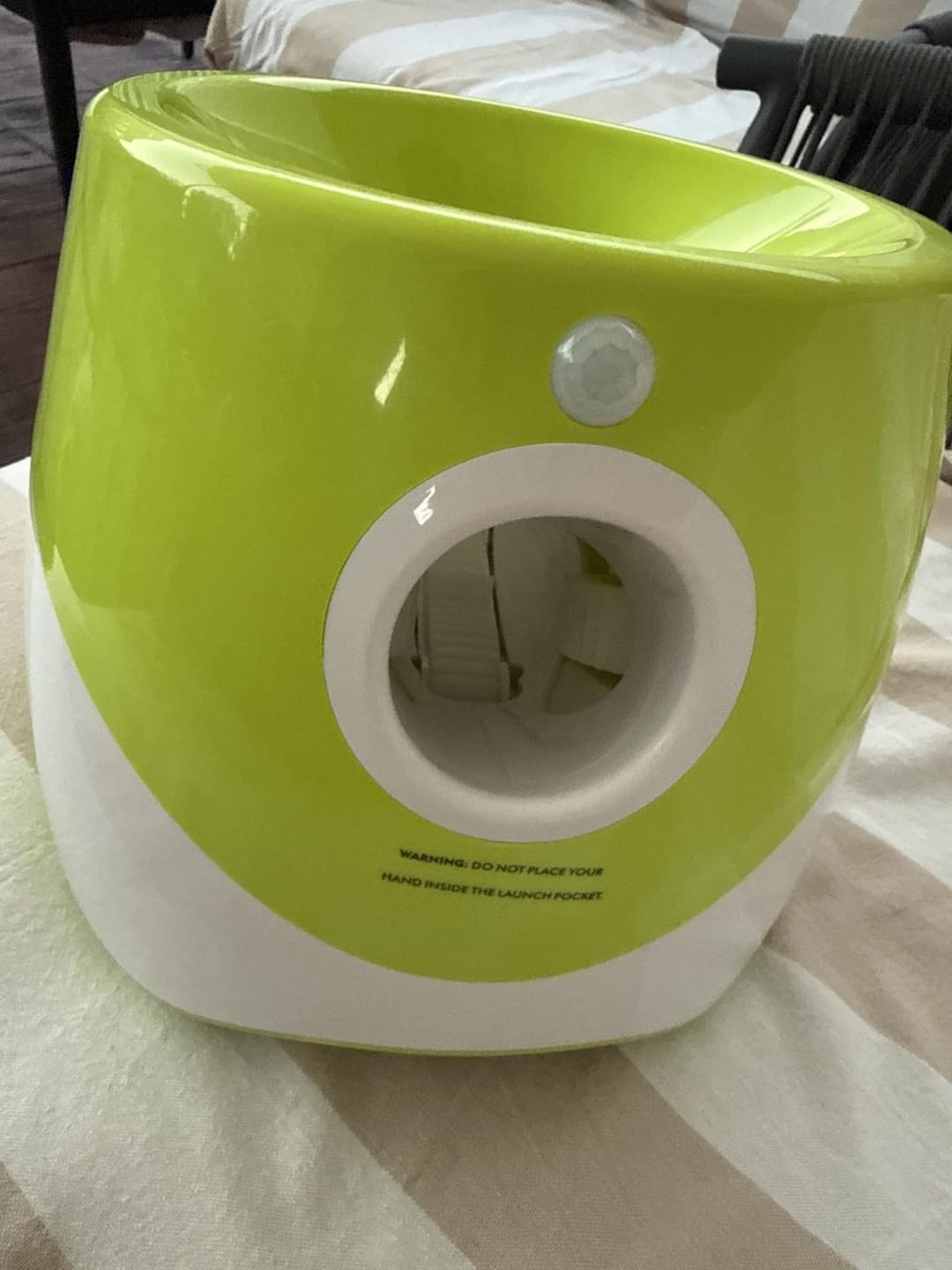 Customer photo review of Muffly™ Automatic Dog Ball Launcher