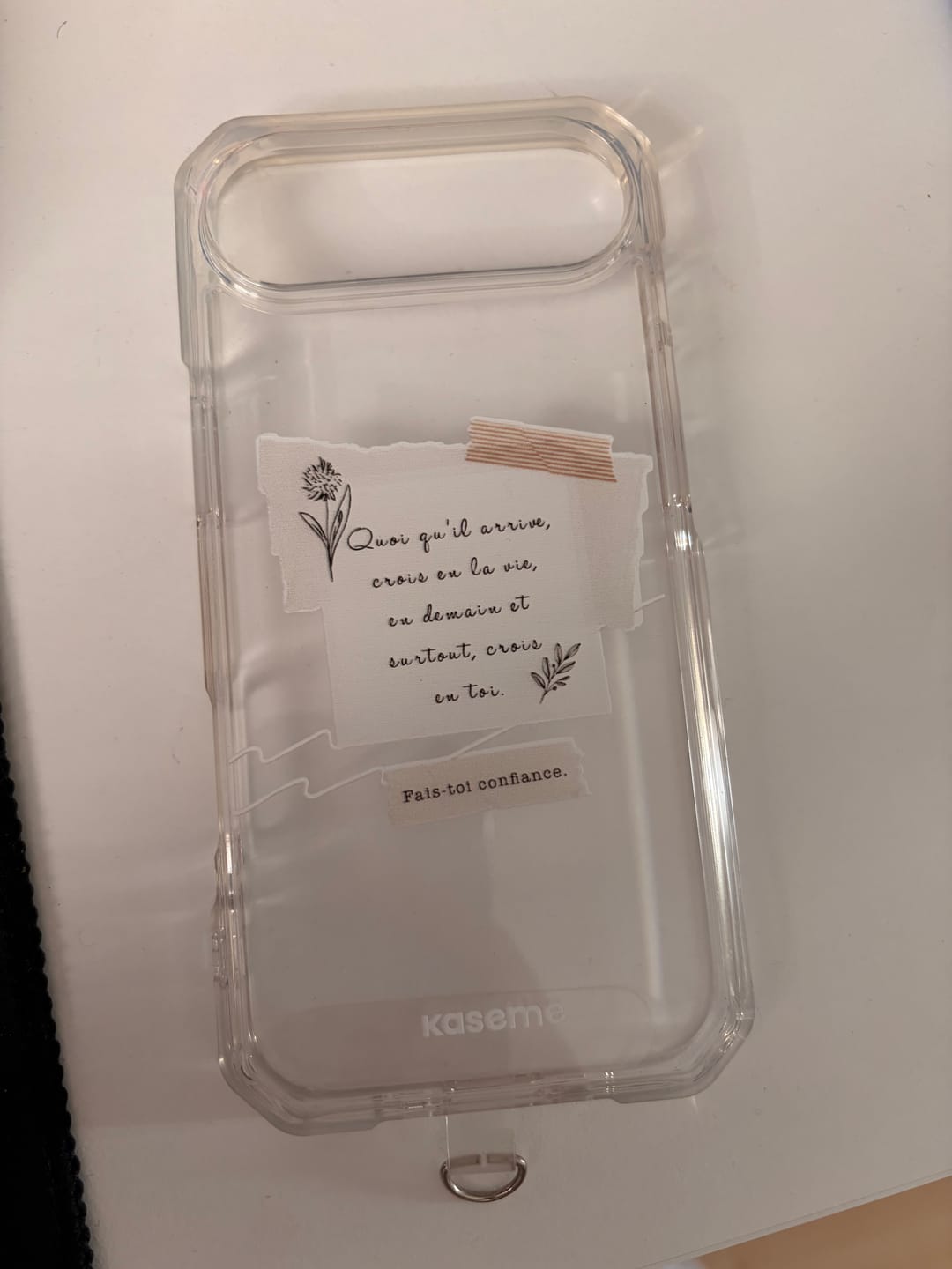 Customer photo review of Foi Clear Case