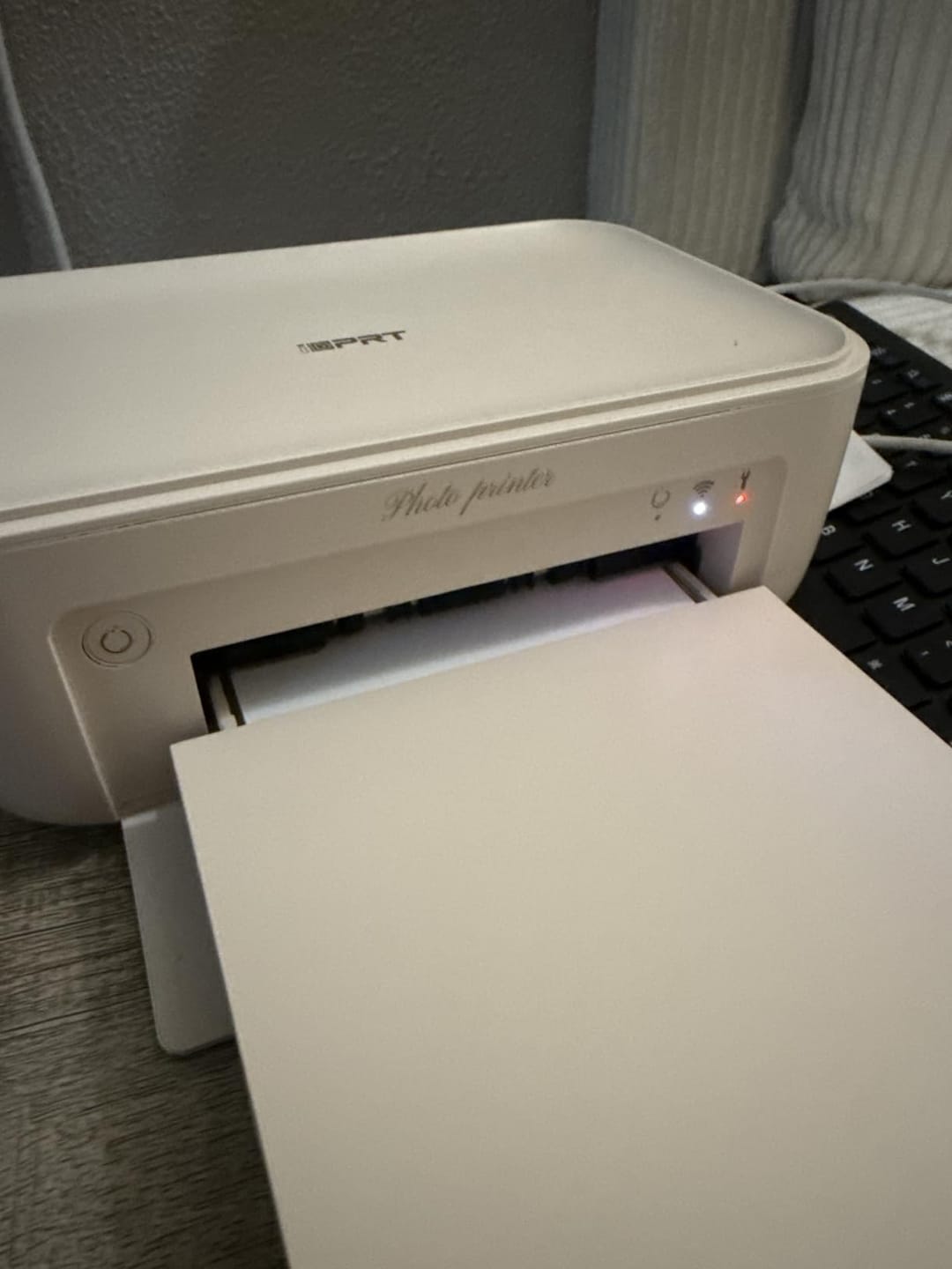 Customer photo review of PortaSnap - Wireless Photo Printer