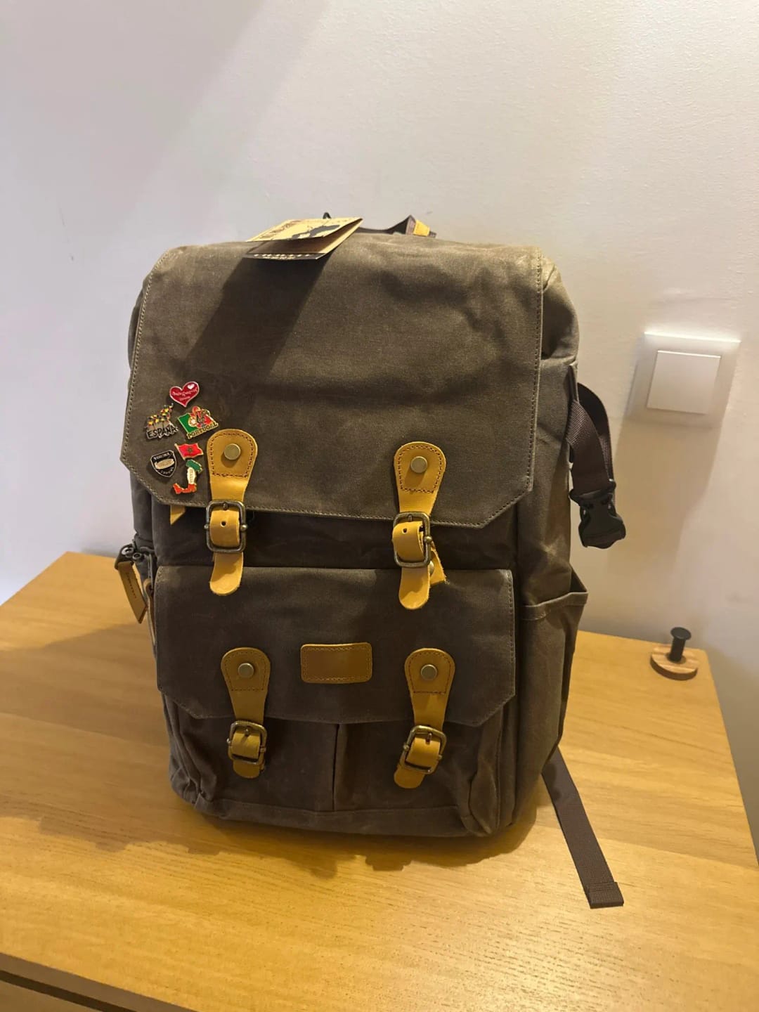 Customer photo review of The Wensleydale Rucksack