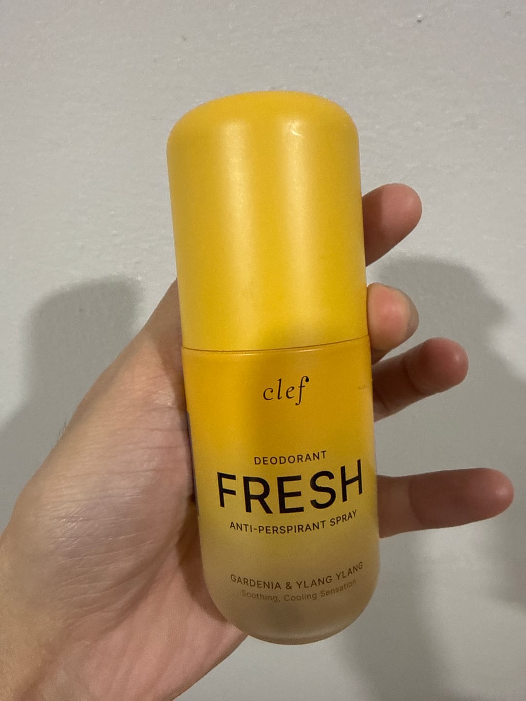 Customer photo review of [ASHLEY] FRESH Gardenia & Ylang Ylang Anti-Perspirant Spray