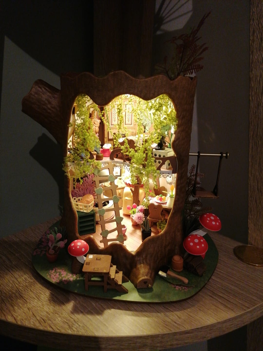 Customer photo review of Miniature House - Fairytale Tree House