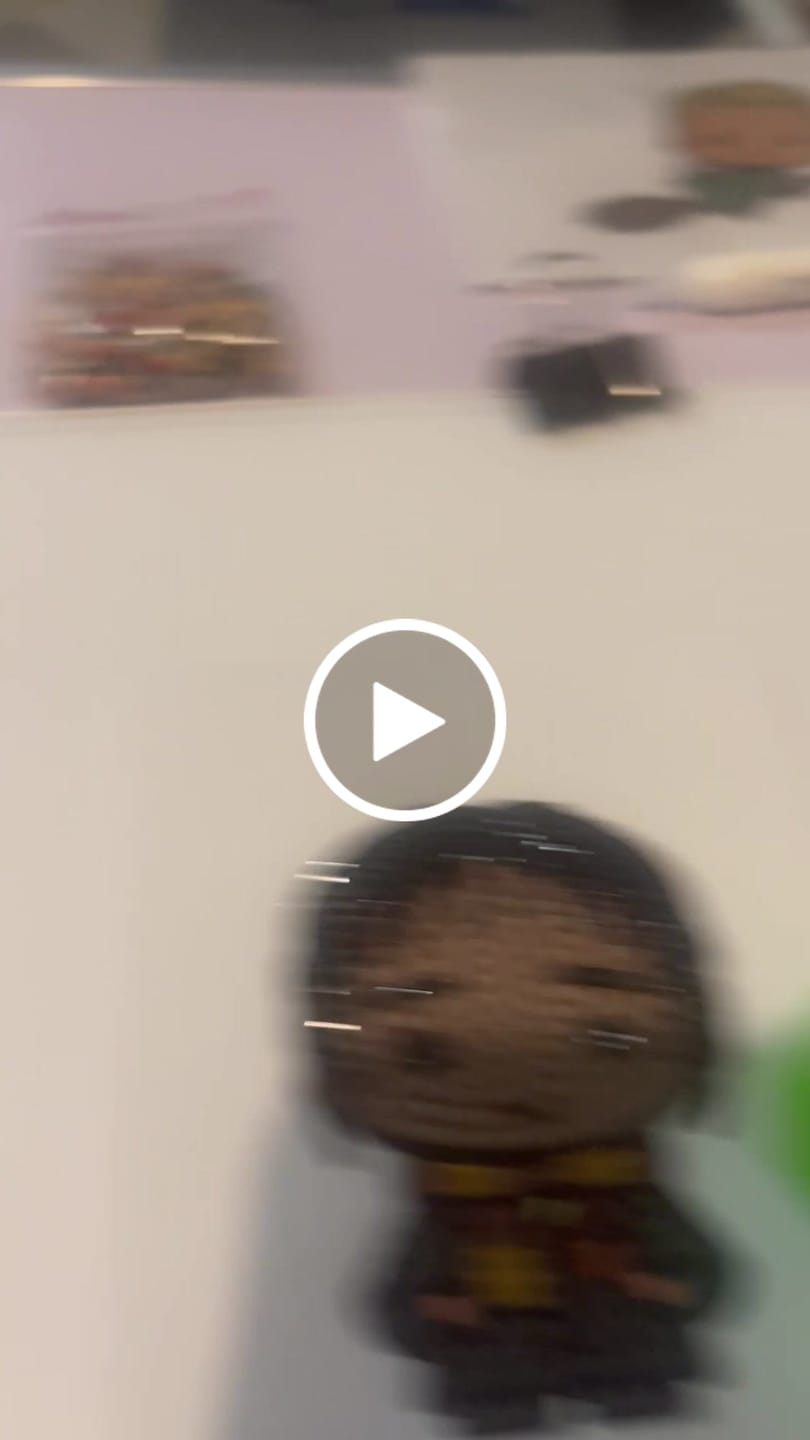 Customer video review of Harry Potter Crystal Art Sticker Pack