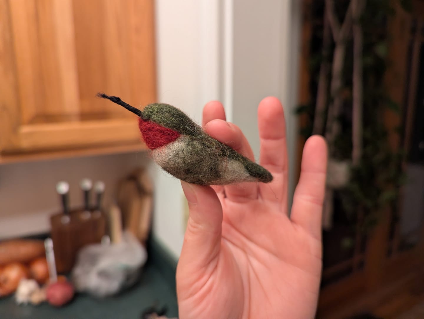 Customer photo review of Carded Felting Wool - F-11, 100% Wool
