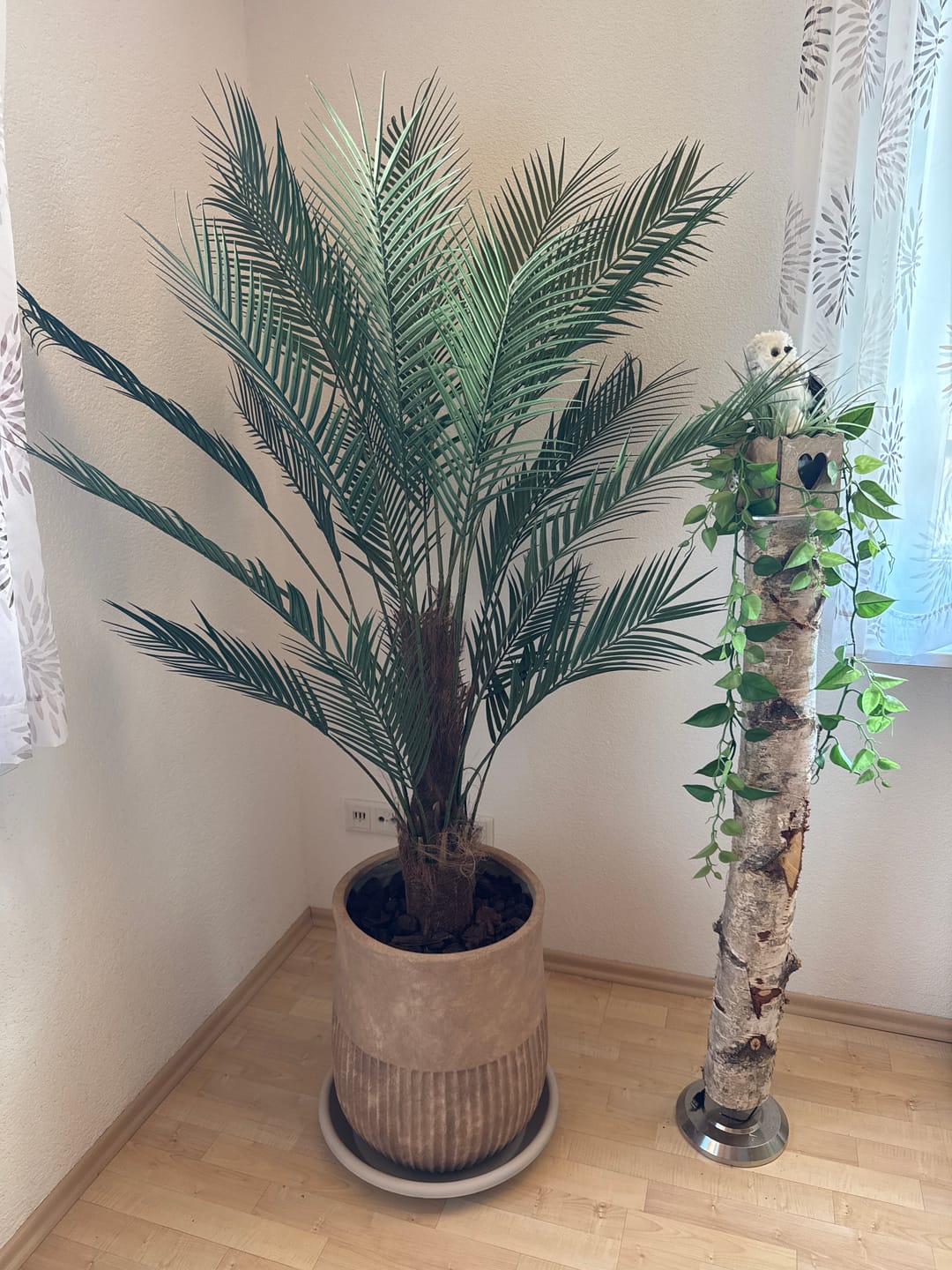 Customer photo review of Palme Kunstpflanze 150cm