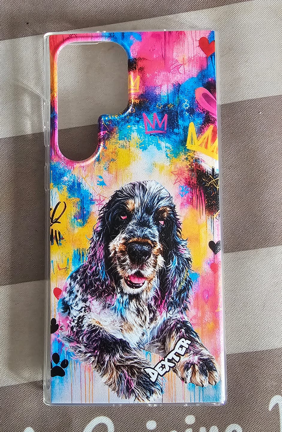 Customer photo review of Graffiti - Coque de téléphone personnalisée