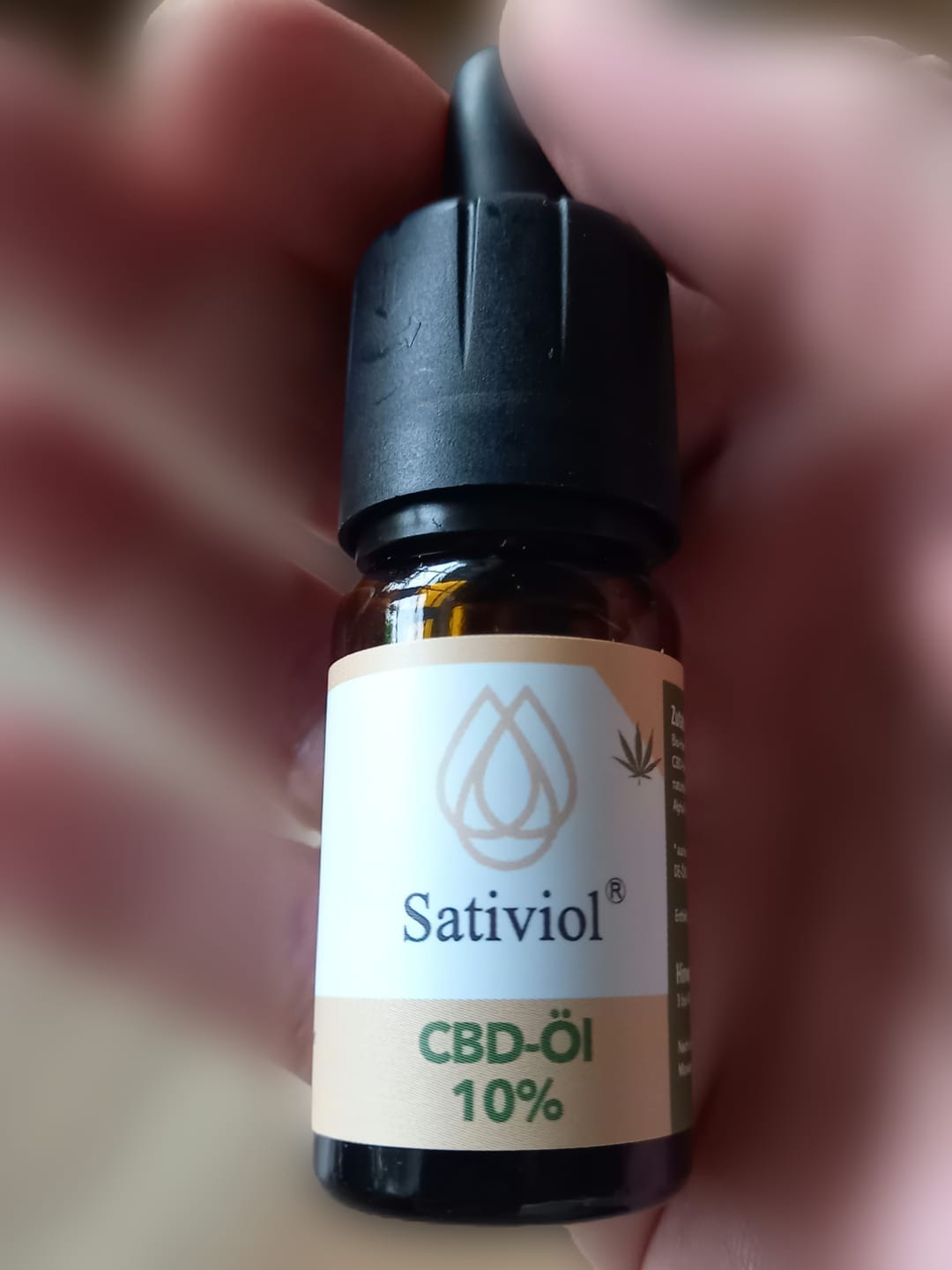 Customer photo review of Sativiol® CBD Öl 10% Vollspektrum