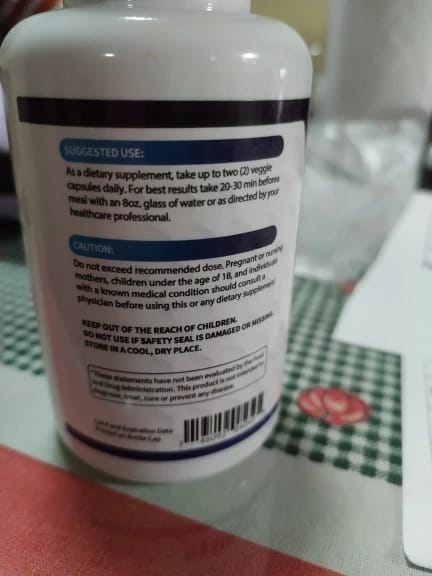 Customer photo review of LYVEN® Magnesio complex 8 en 1