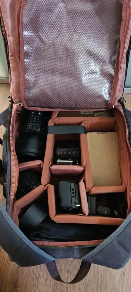 Customer photo review of The Wensleydale Rucksack