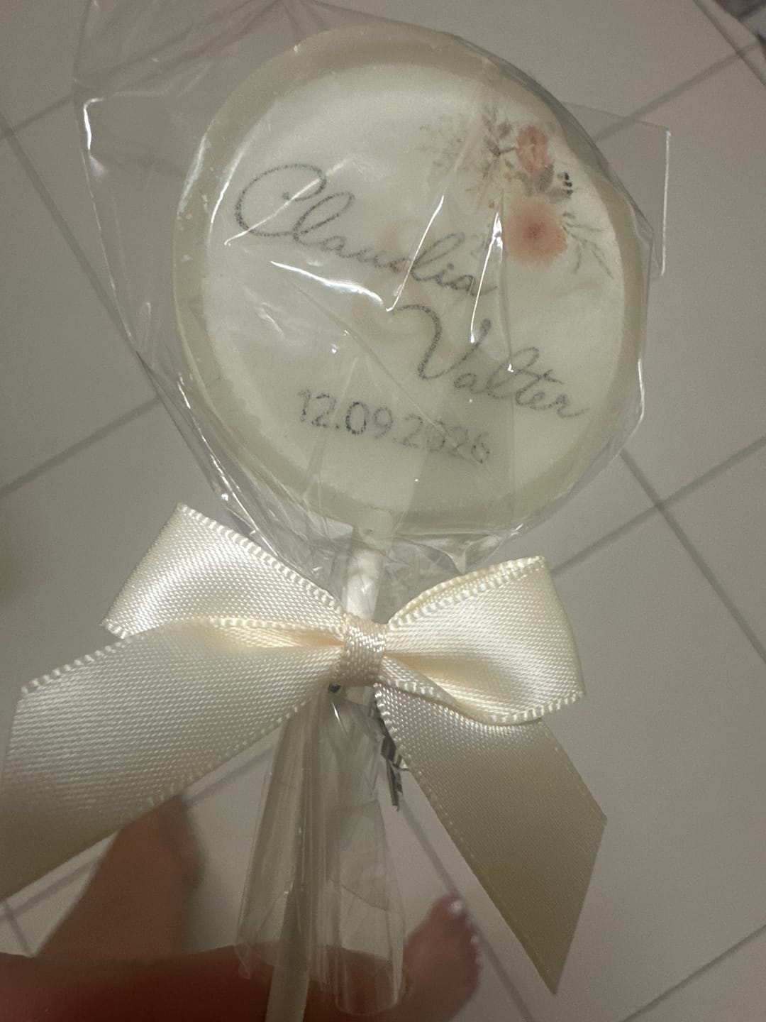 Customer photo review of Mit Schleife - (Varianten Aufpreis)