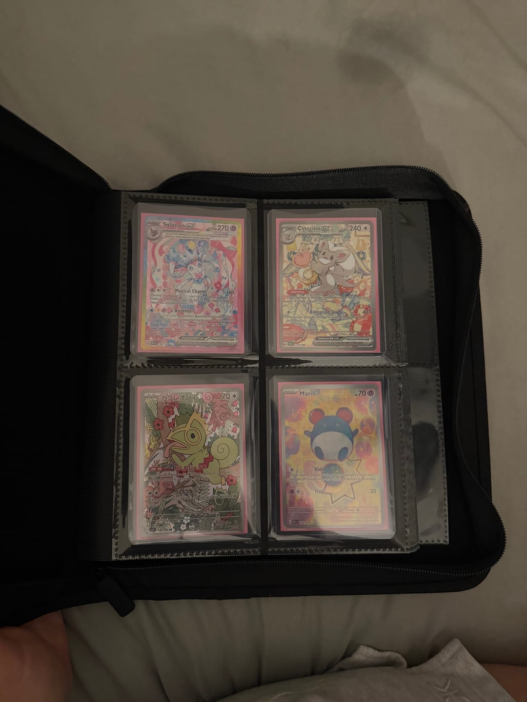 Customer photo review of 4/9 Pocket PU Toploader Binder