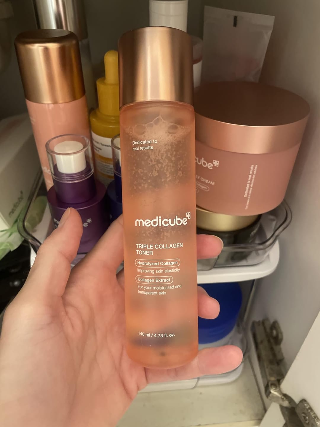 Customer photo review of Set 5 pasos antiedad para una piel más joven