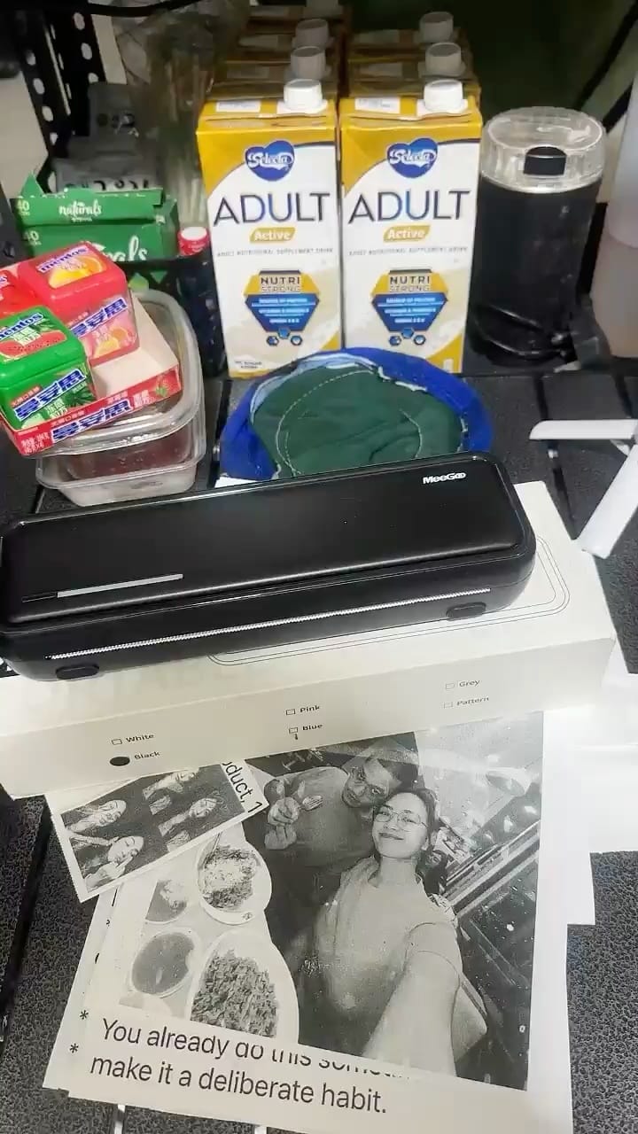 Customer photo review of 🖨️ HPRT INKLESS PORTABLE A4 THERMAL PRINTER