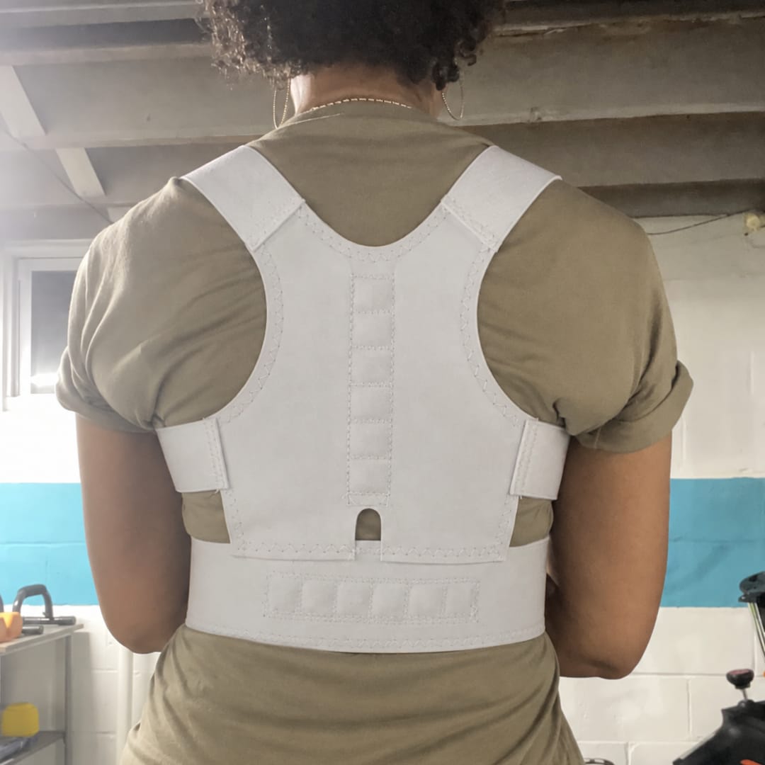 Customer photo review of SpineUp Posture Corrector