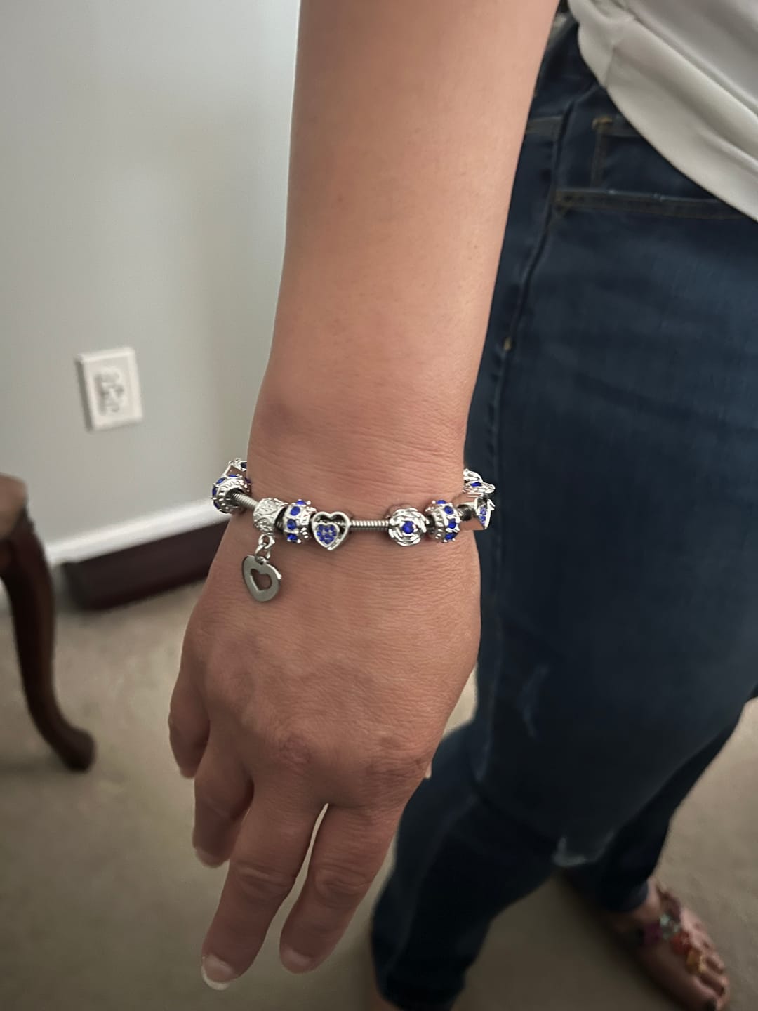 Customer photo review of Birthstone Bracelets