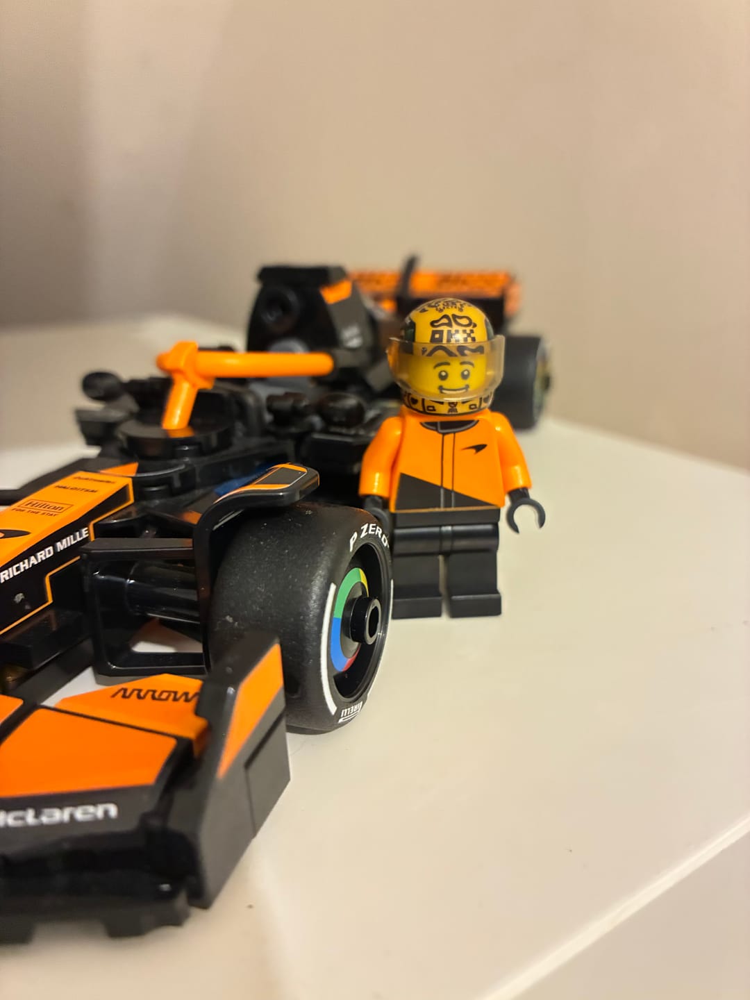 Customer photo review of Lando Champion Custom Minifig Helmet