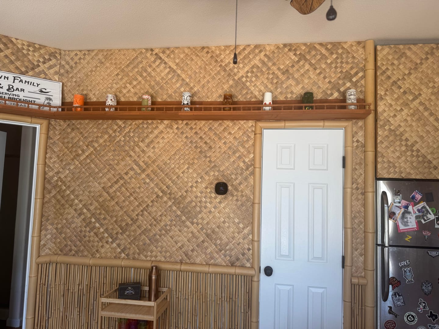 Customer photo review of Ceramic Tiki Mugs, Set of 8 - 18-23.5oz - Perfect for Exotic Cocktails, Iced Tea, Soda, Mai Tai, Long Island
