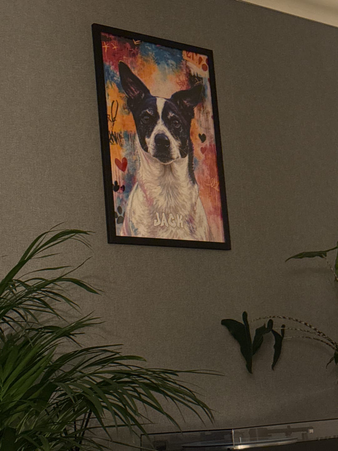 Customer photo review of Graffiti -  Personalised Poster