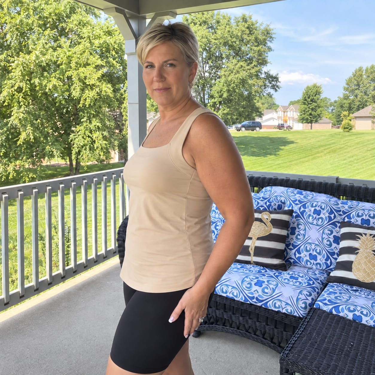Customer photo review of Maggie's Tank Top
