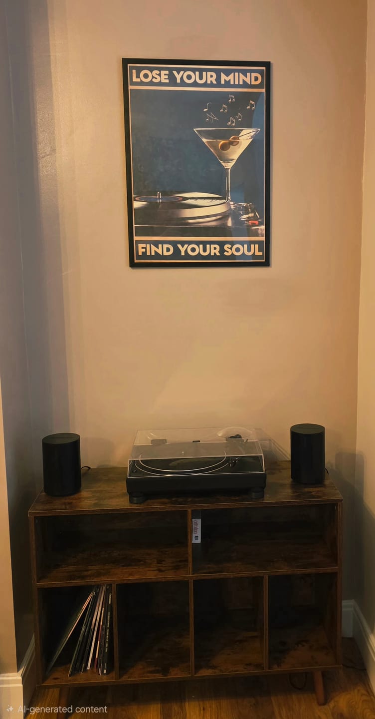 Customer photo review of Blue Soul Print